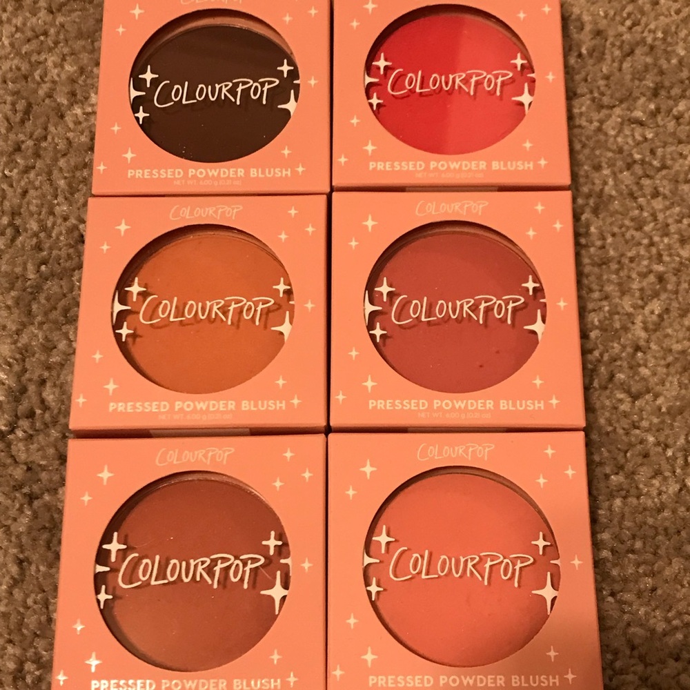 NEW ColourPop Blushes bundle